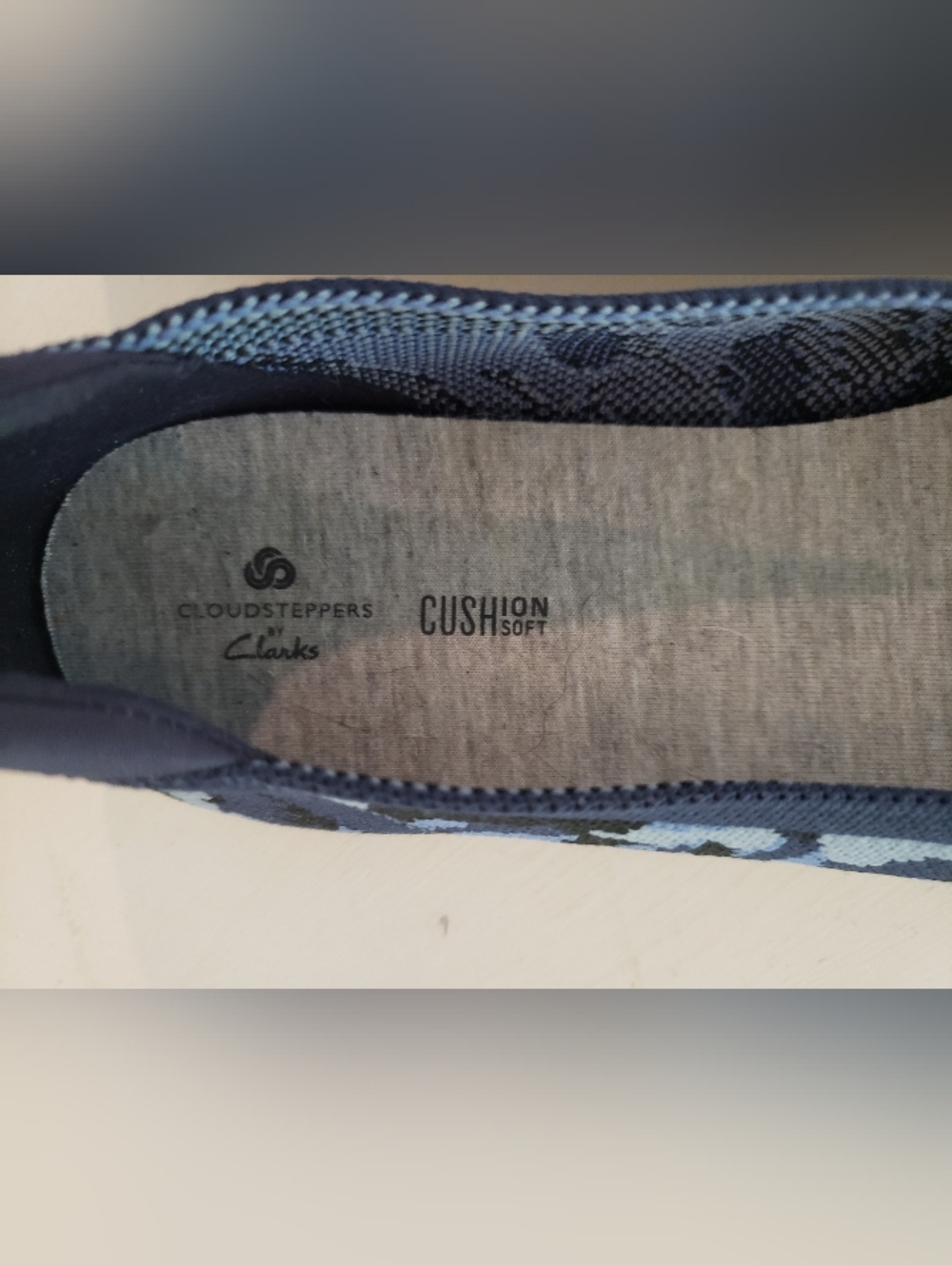 Clarks Cloudsteppers Ballet Flats, Size 9, Like New - Picture 3 of 6